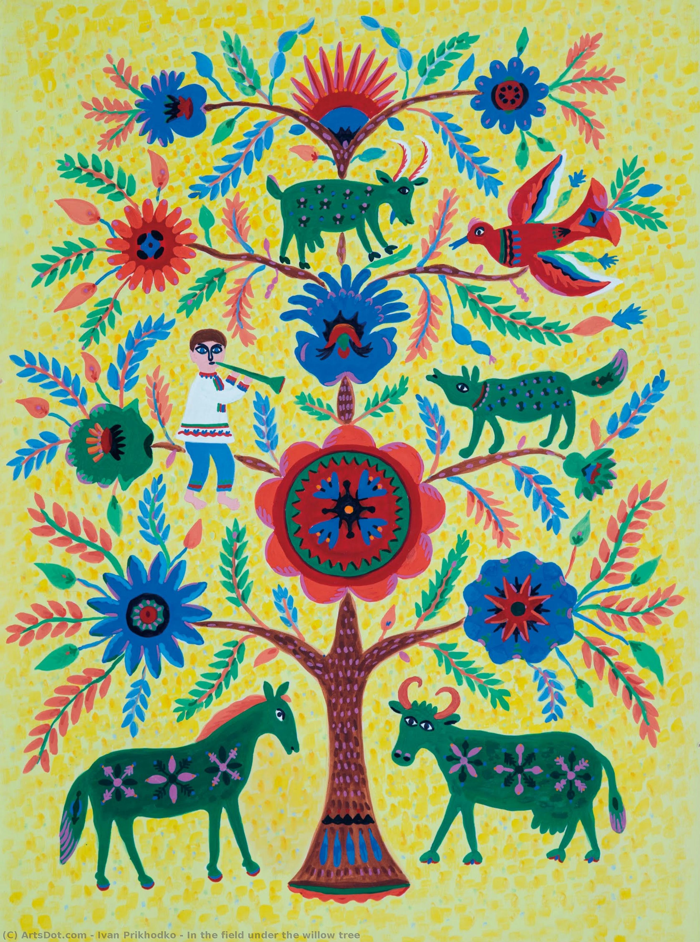 In The Field Under The Willow Tree — Ivan Prikhodko