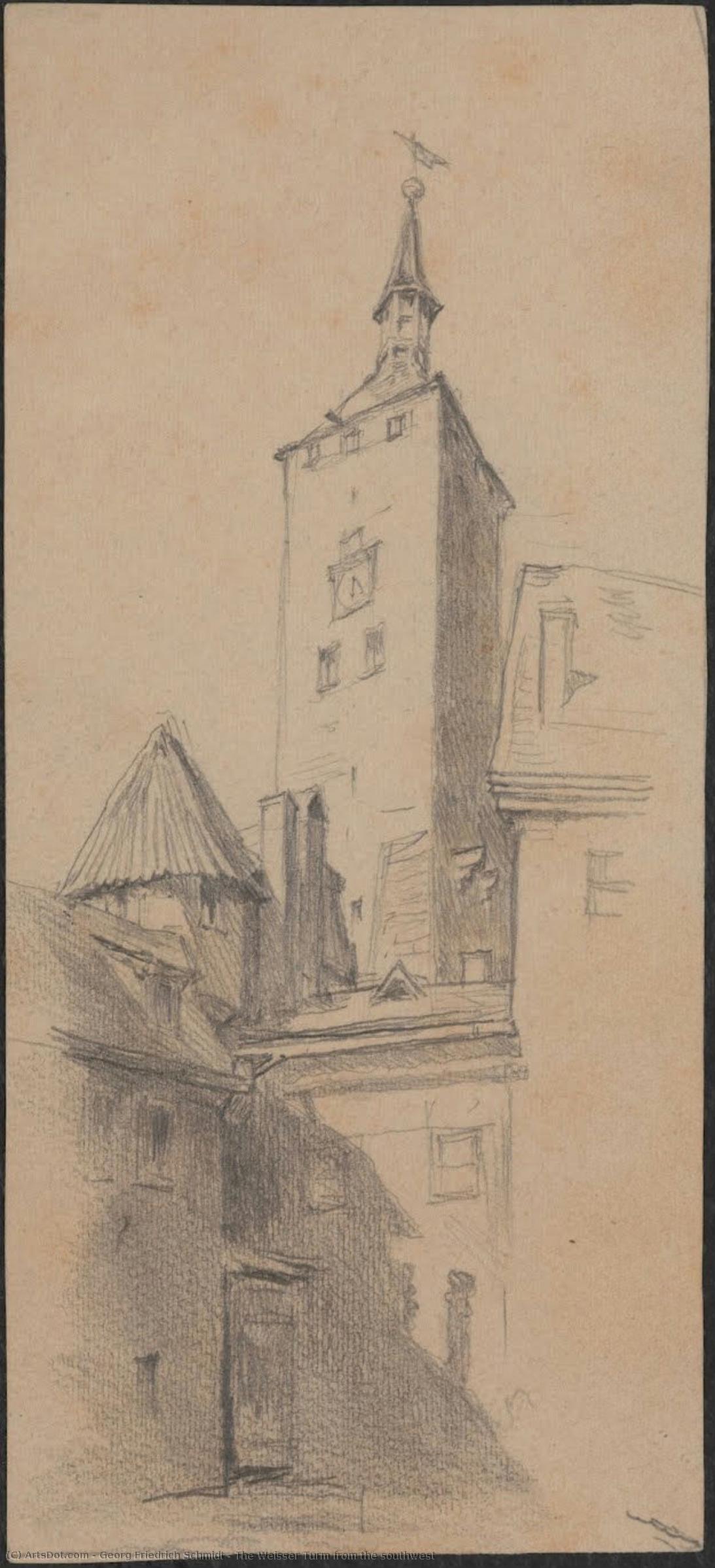 The Weisser Turm From The Southwest — Georg Friedrich Schmidt