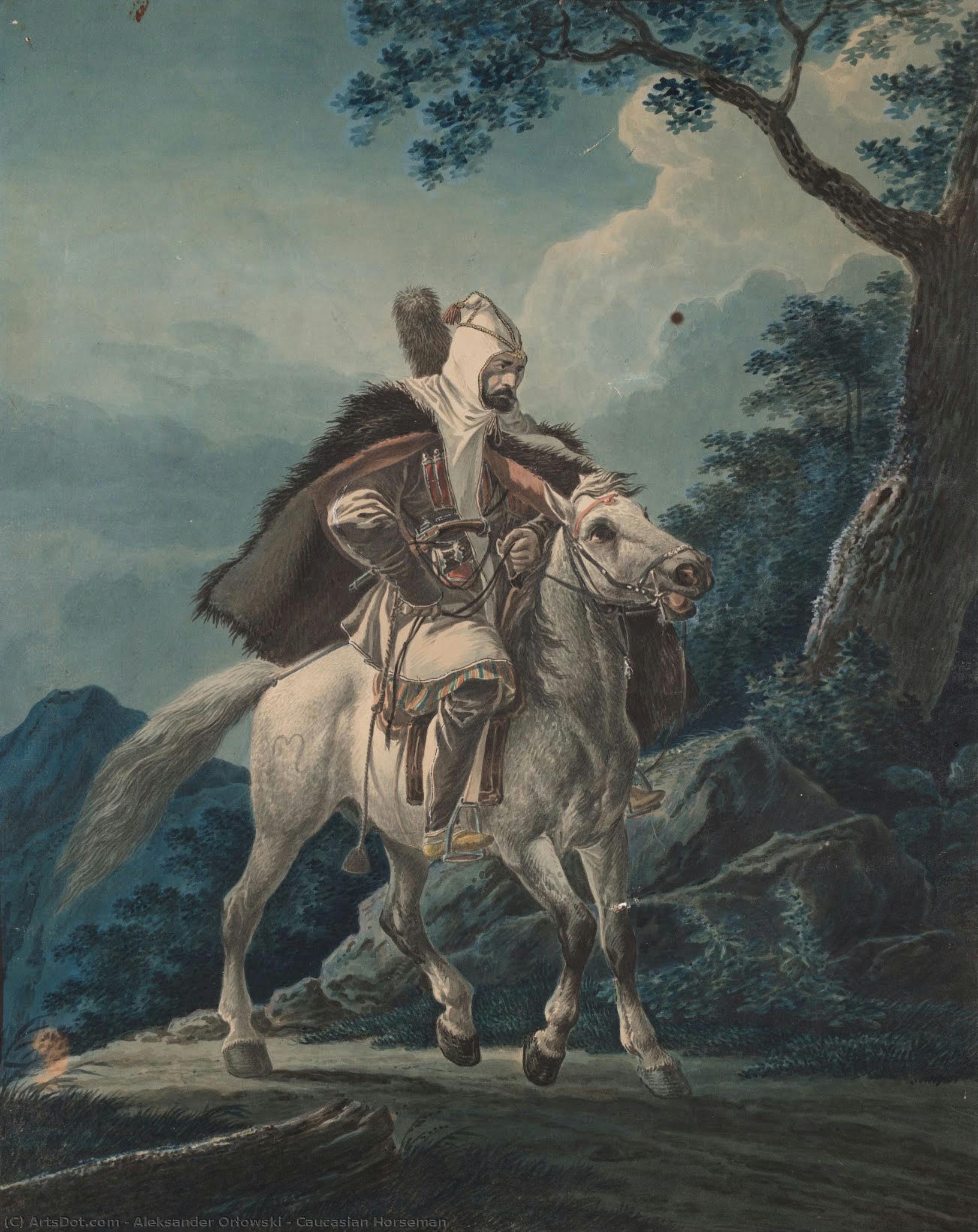 Caucasian Horseman — Alexander Orlowski
