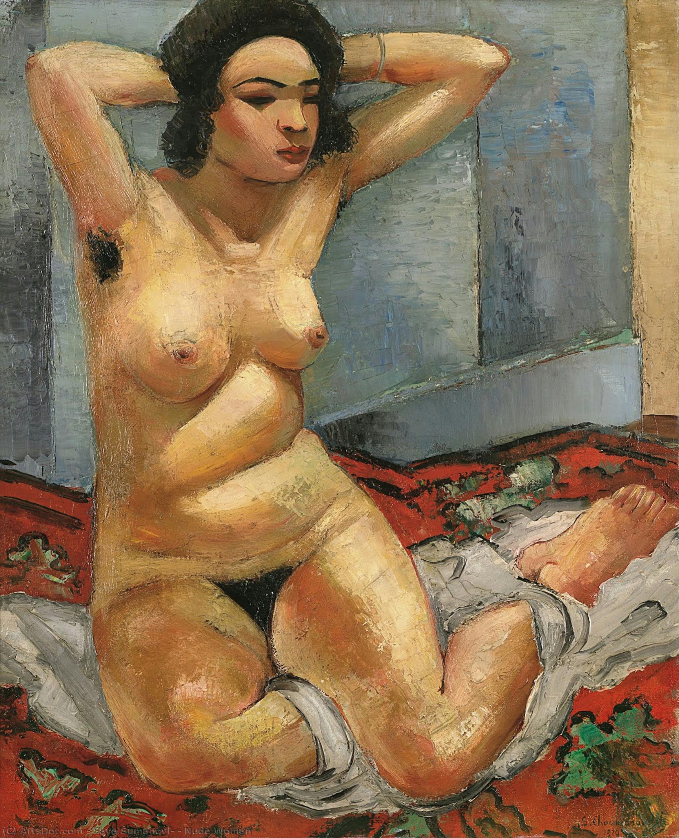 Nude Woman — Sava Šumanović