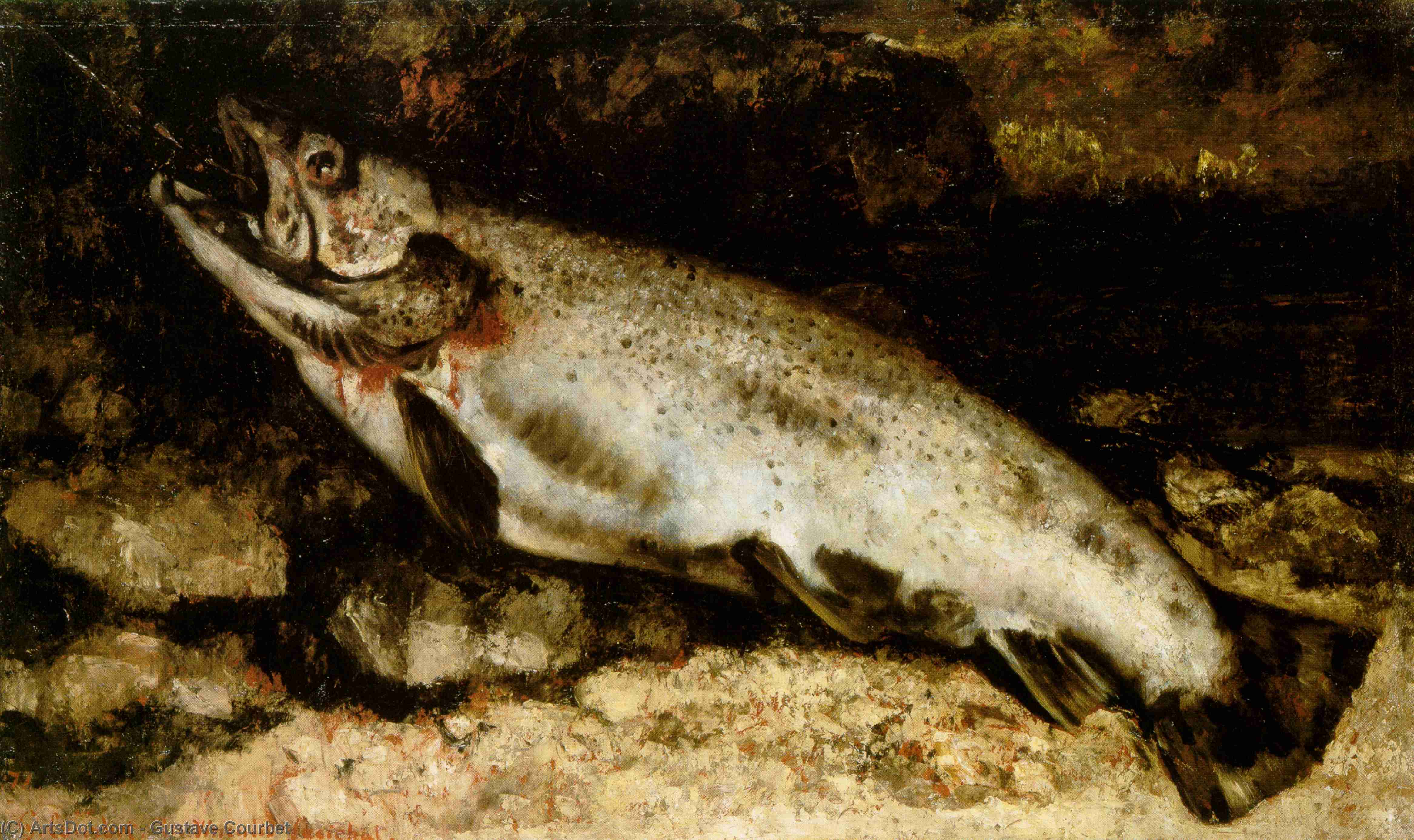 El Trueno — Gustave Courbet