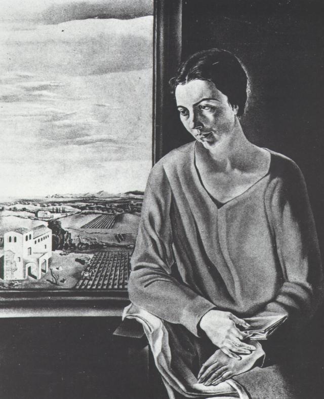 Porträt Von Sefiora Abadal De'argemi — Salvador Dalí