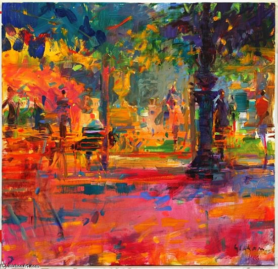 La Terrasse Du Jardin — Peter Graham Li