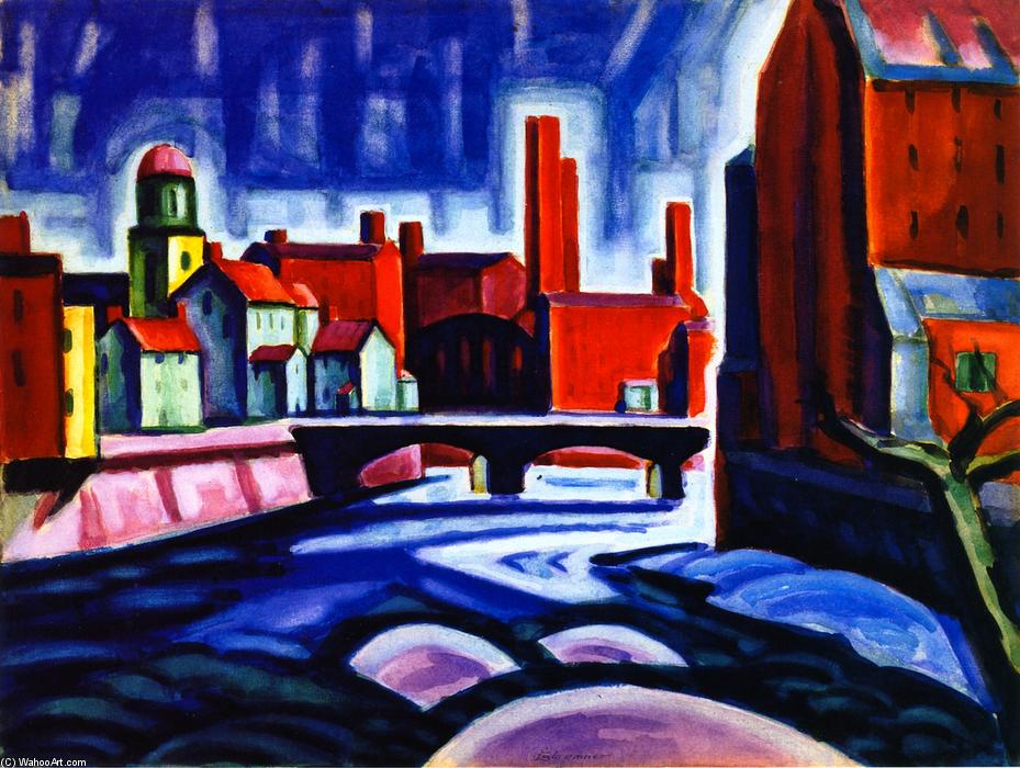 Impression Of A Silktown, New Jersey (patterson Centre) — Oskar Blumner