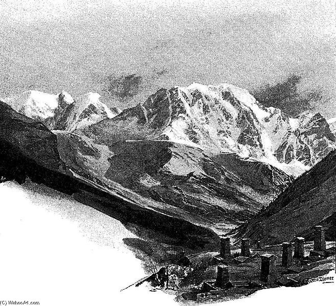 Mt Shkhara In Georgia — Michael Zeno Diemer