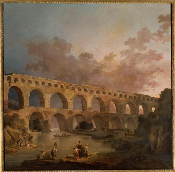 Le Pont Du Gard — Хуберт Роберт
