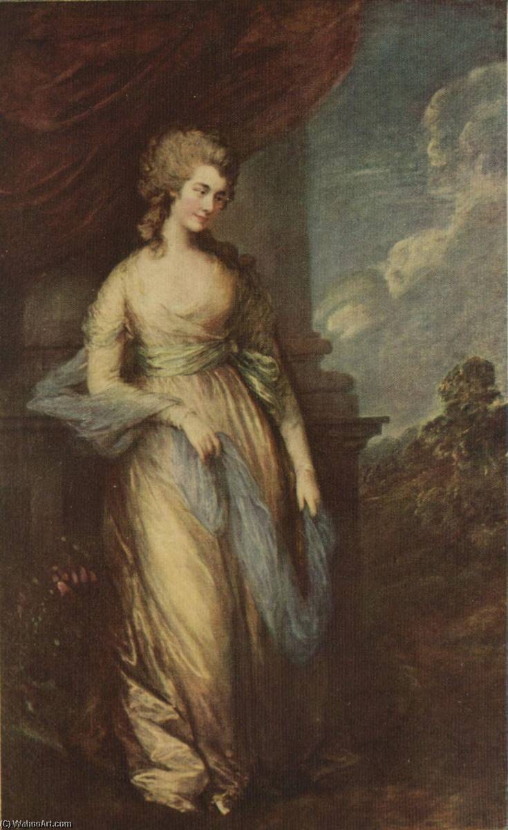Georgiana, Duchess Of Devonshire — Thomas Gainsborough