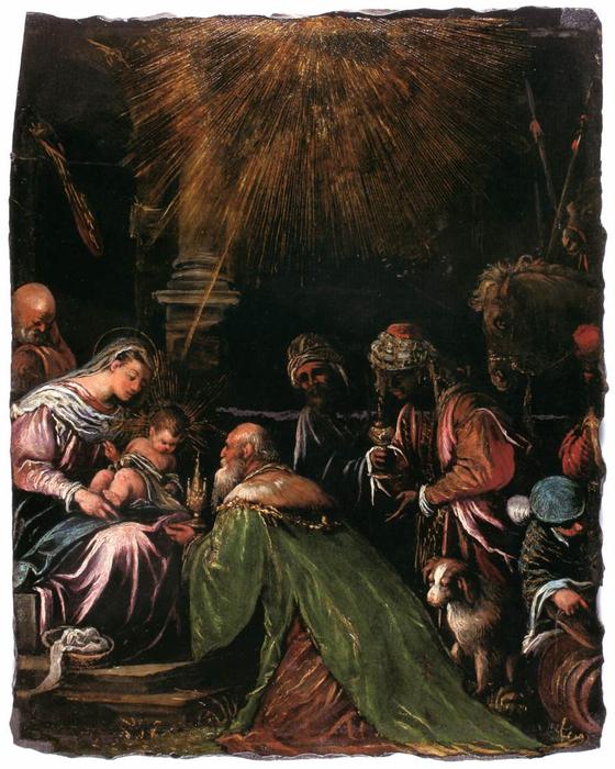 Adoration Of The Magi — Jacopo Bassano (jacopo Da Ponte)