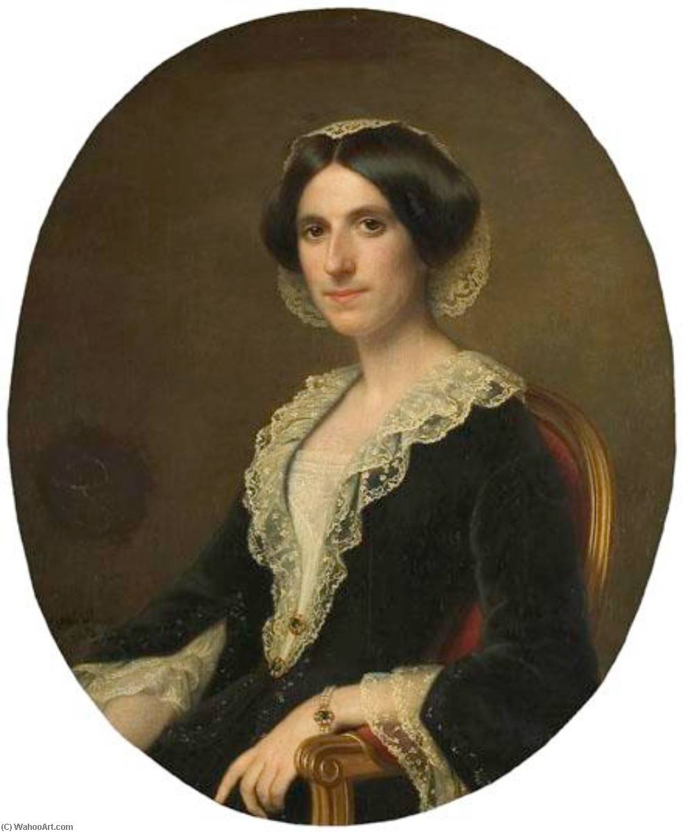 Portrait De Madame Bassereau — Rude (fremiet) Sophie