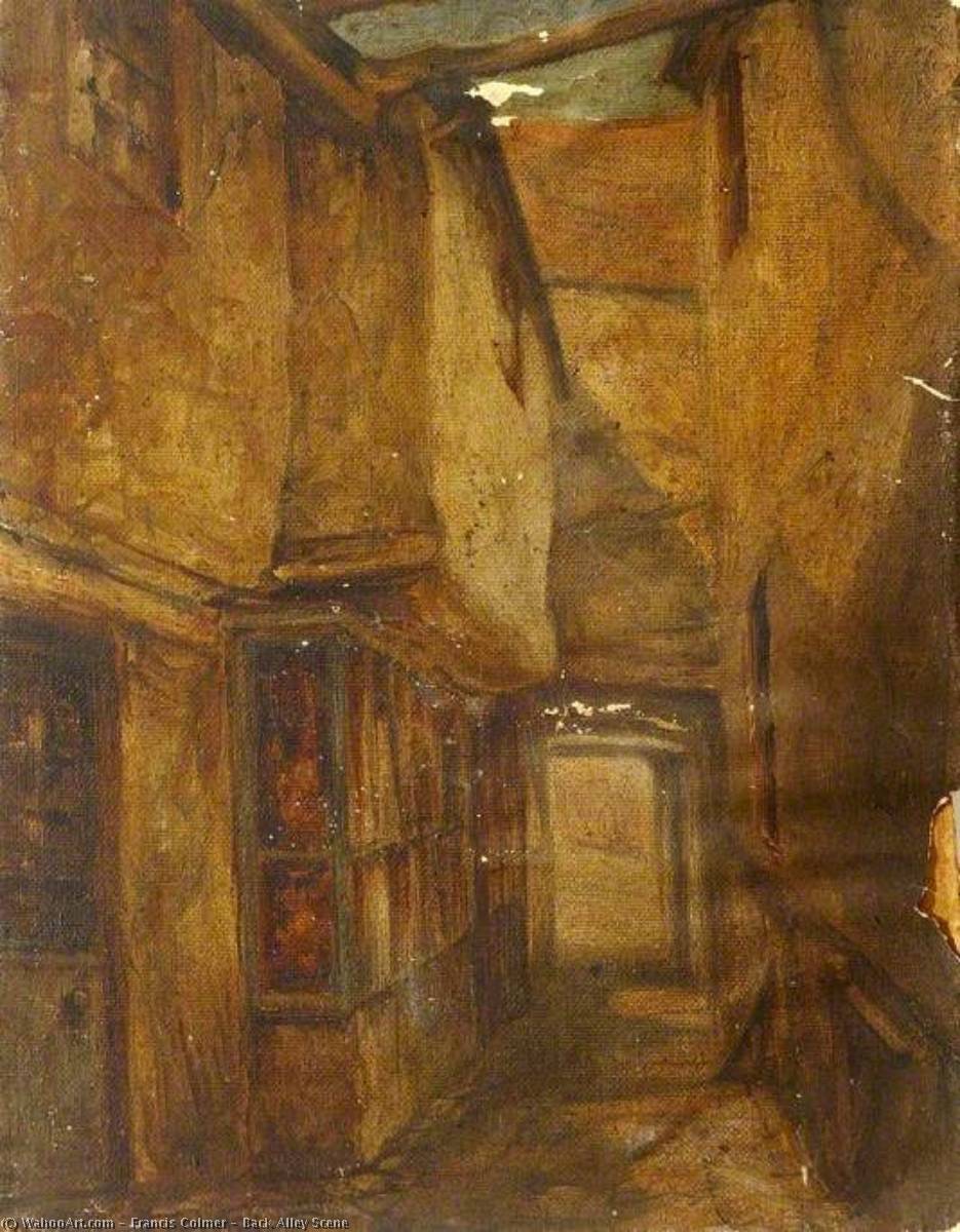 Back Alley Scene — Francis Colmer