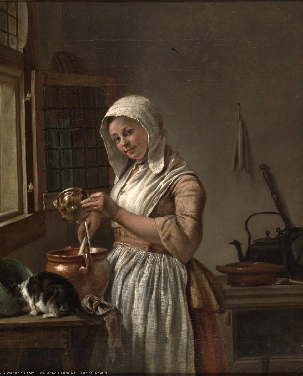 The Milkmaid — Wybrand Hendriks
