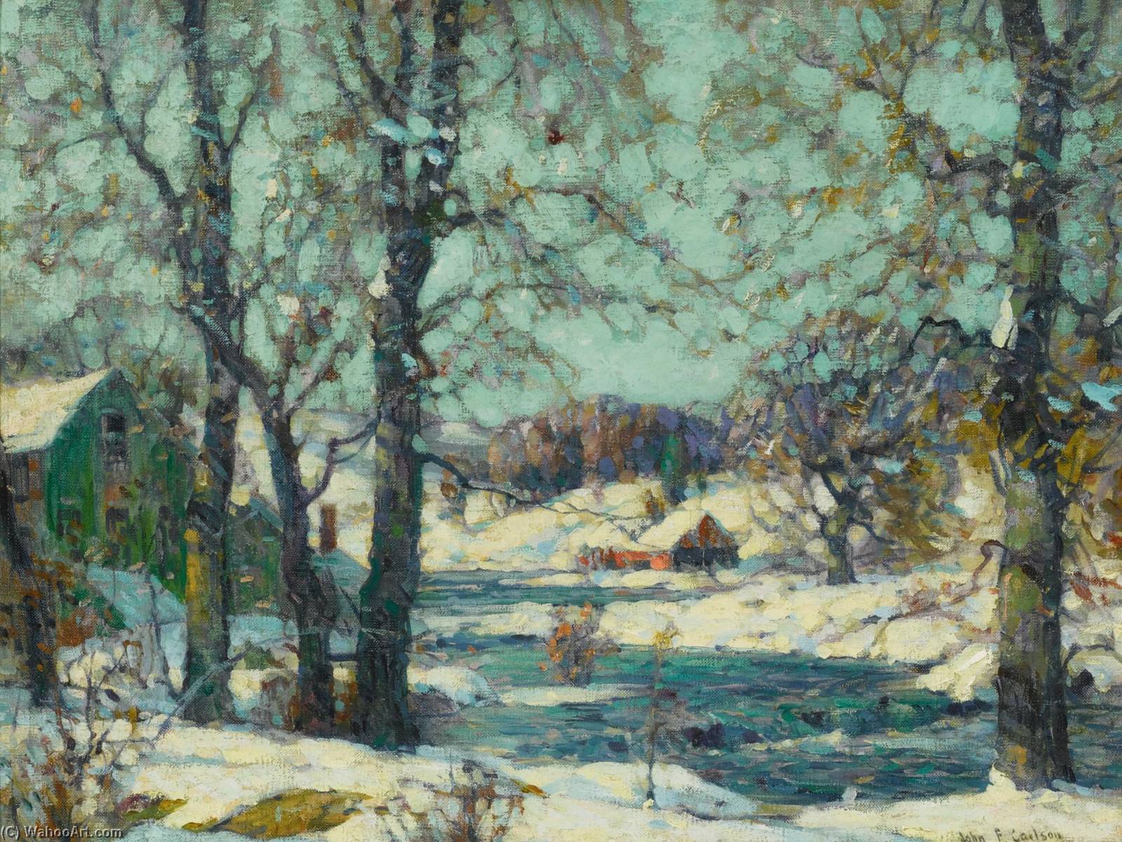 Winter, Woodstock — John Fabian Carlson
