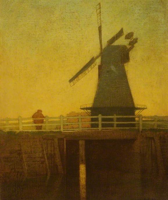 The Windmill At Rye, East Sussex — Bertram Nicholls