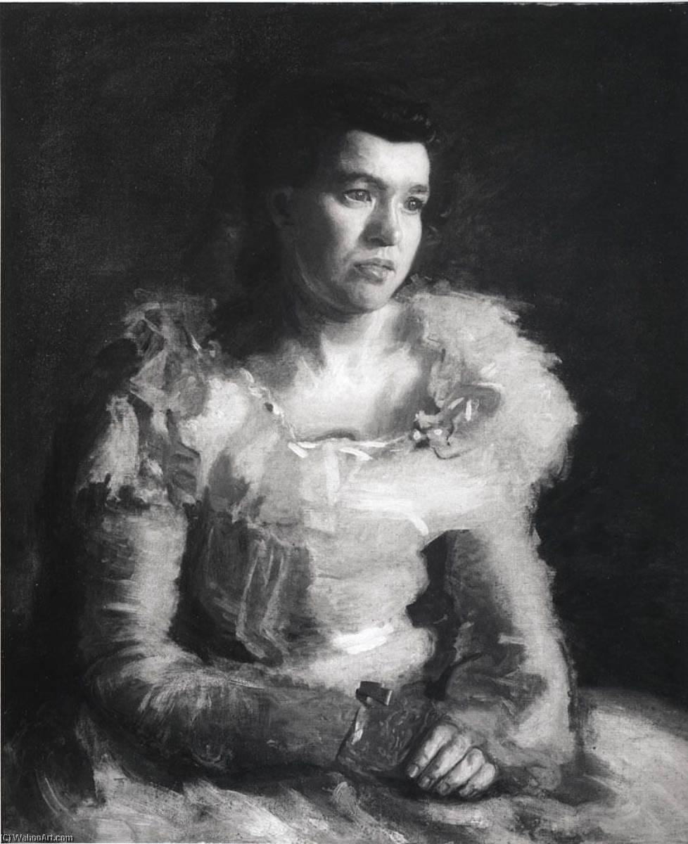 Portrait Of Miss Anna Lewis — Thomas Eakins
