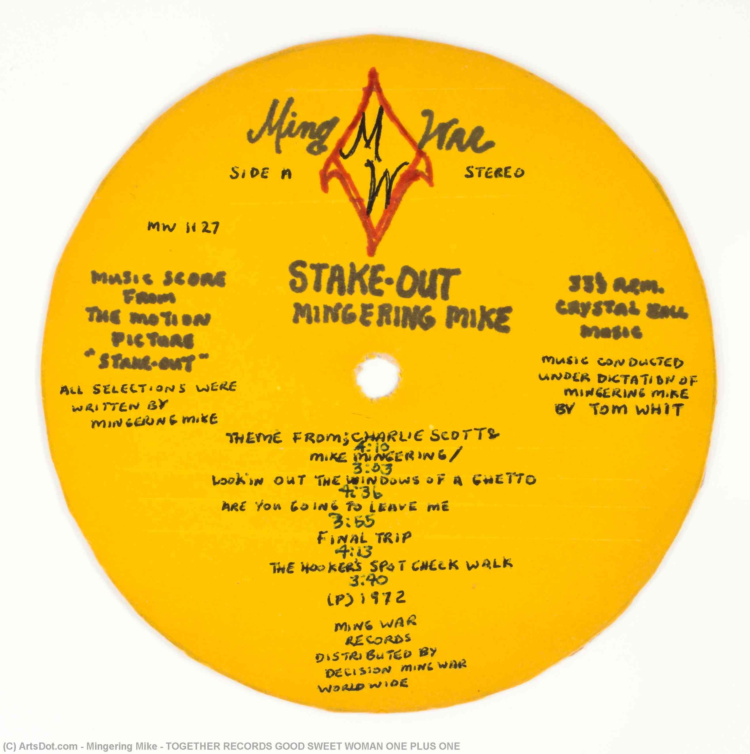 Together Records Good Sweet Woman One Plus One — Mingering Mike