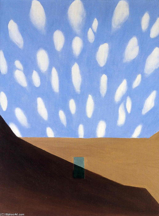 In The Patio Viii — Georgia O'keeffe