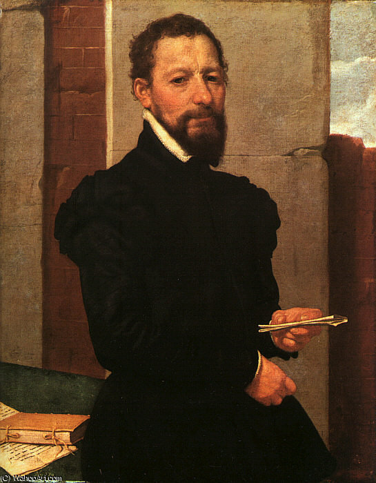Portrait Of A Man, Canvas, Art History Museum, — Moroni, Giovanni Battista