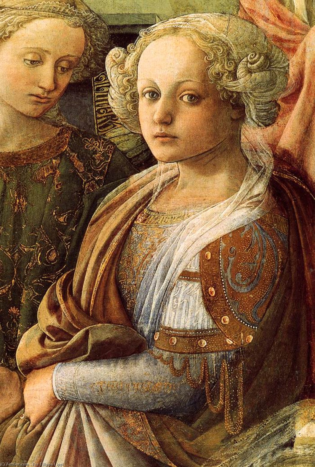 Krönung Der Jungfrau (detail) (15) — Filippo Lippi