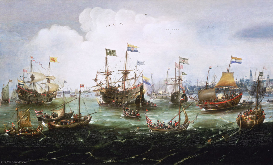 The Return To Amsterdam Of The Second Expedition To The East Indies — Andries Van Eertvelt