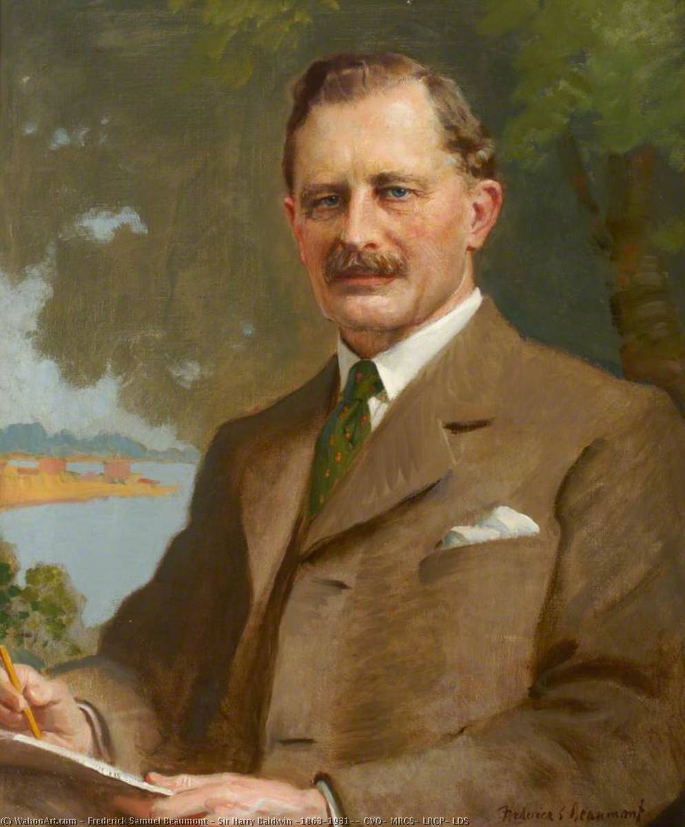 Sir Harry Baldwin (1863–1931), Cvo, Mrcs, Lrcp, Lds — Frederick Samuel Beaumont