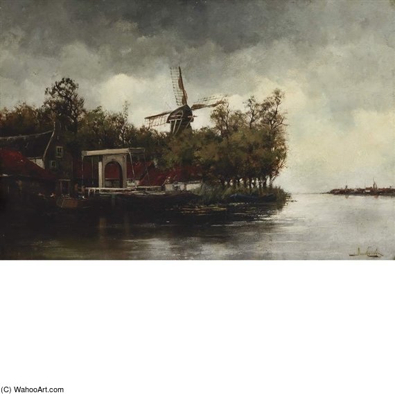 The Windmill — Hermanus Junior Koekkoek