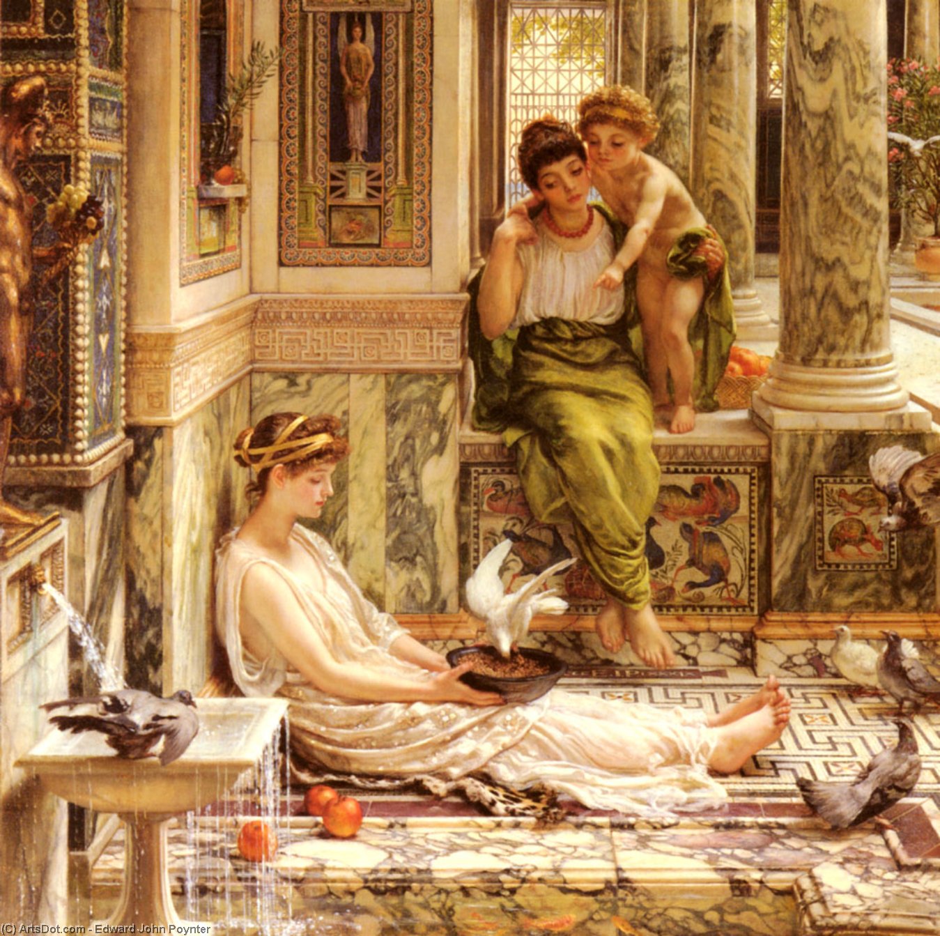 Corner Of The Villa — Sir Edward John Poynter