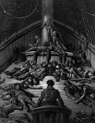 The Mariner Gazes On His Dead Companions And — Paul Gustave Doré