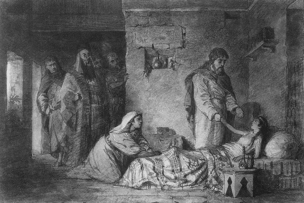 The Ressurection Of Jair's Daughter — Vasily Dmitrievich Polenov