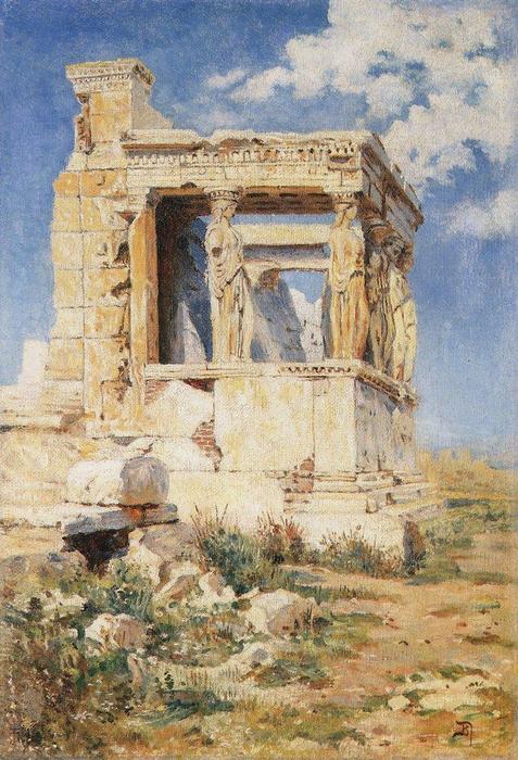 Erechtheion. The Portico Of Caryatids — Vasily Dmitrievich Polenov