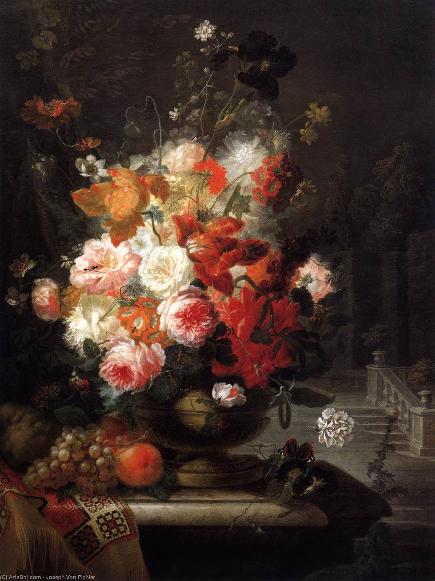 Flower Piece — Joseph Von Pichler