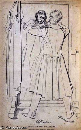 Edward Bulwer-lytton , Author Of 'pelham' — Daniel Maclise