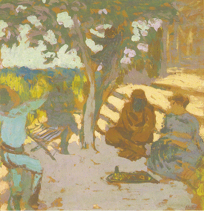 Jardin À L.étang-la-ville — Jean-édouard Vuillard
