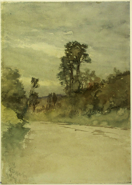 Winter In Normandy — Homer Dodž Martin
