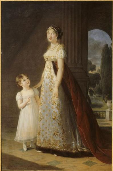 Marie Annunciade Caroline Bonaparte, Reine De Naples (1782 1839) — Louise Élisabeth Vigée Le Brun