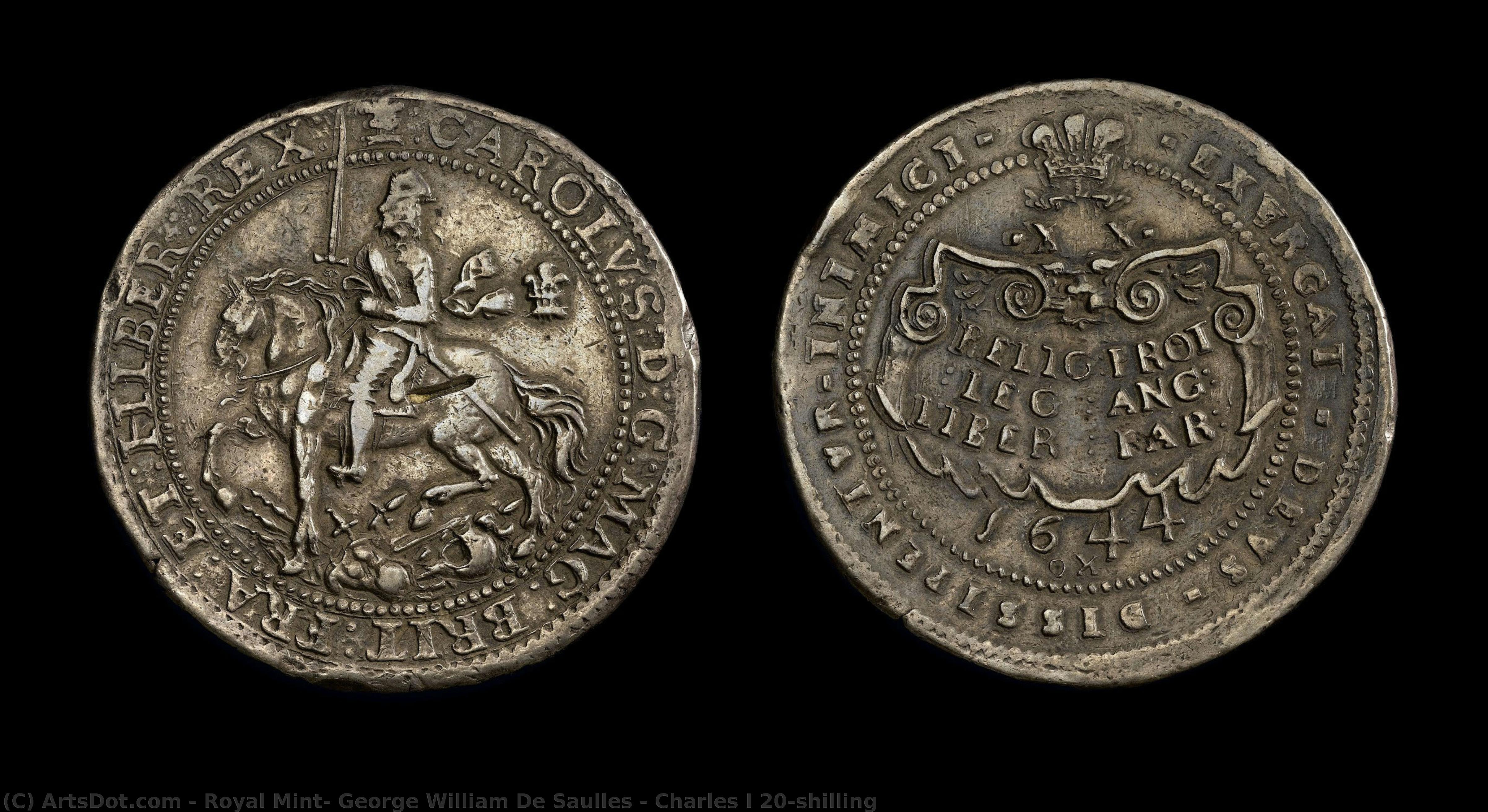 Charles I 20-shilling — Džordž Vilijam De Soj, Kraljska Kovnica