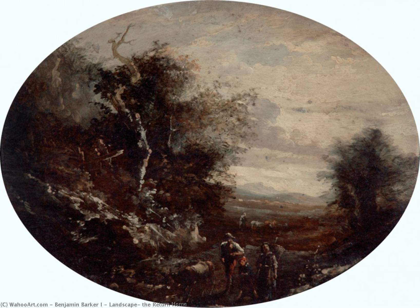 Landscape, The Return Home — Benjamin Barker I