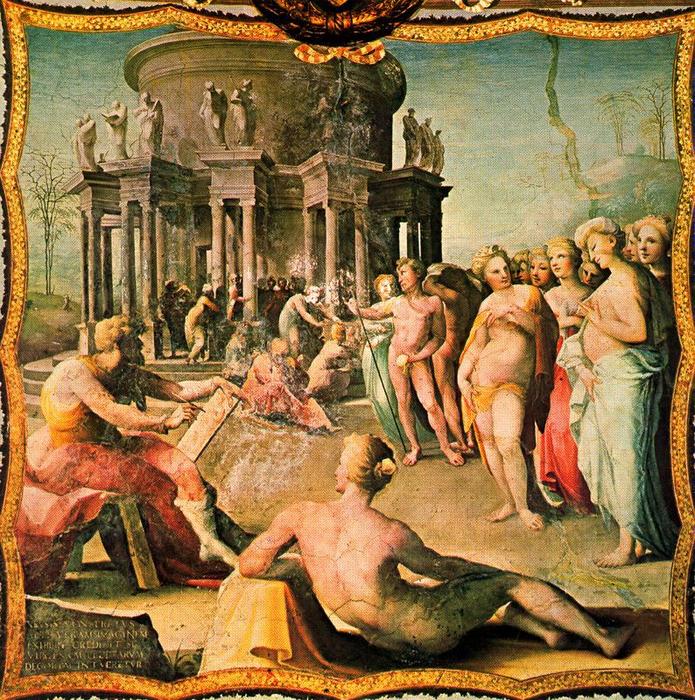 Zeuxis Painted The Portrait Of Helen For The Temple Of Hera At Croton — Domenico Di Pace Beccafumi