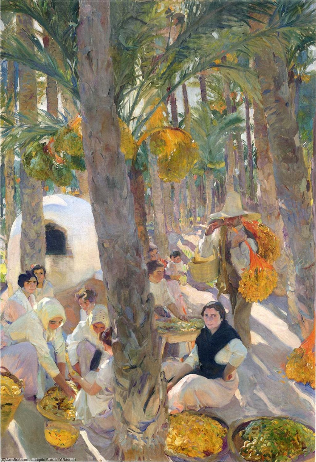 Elche, The Palm Grove — Joaquín Sorolla Y Bastida