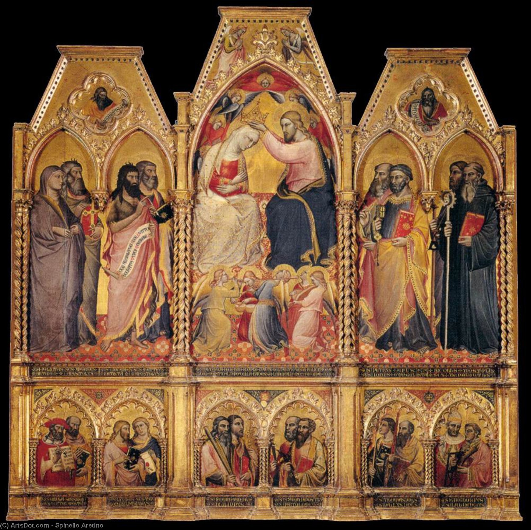 Coronation Of The Virgin — Spinello Aretino