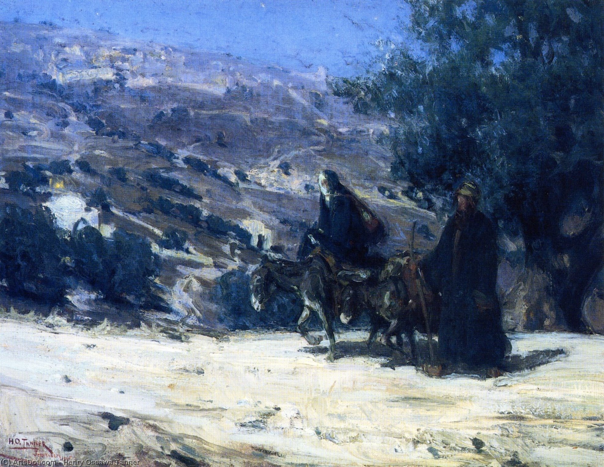 Flight Into Egypt — Henry Ossawa Tanner