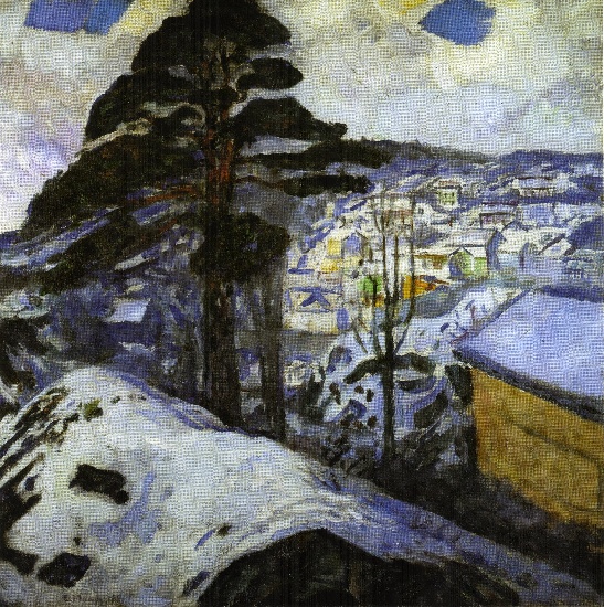 Kragerø Winter — ムンク