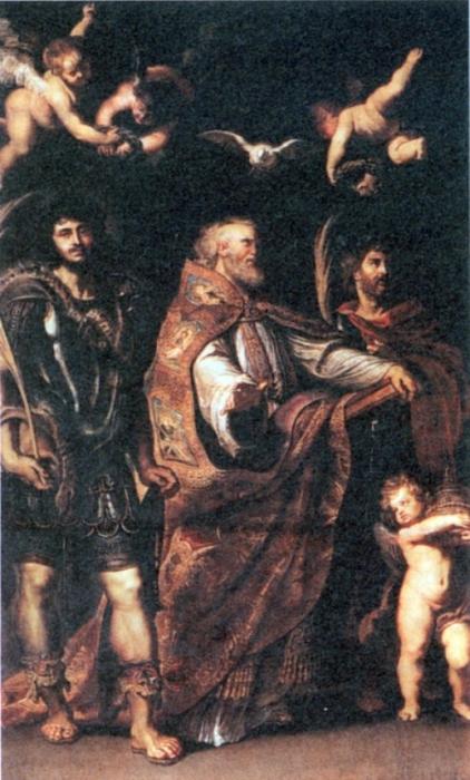 St. George With St. Maurus And Papianus — Peter Paul Rubens