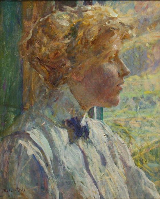 Portrait Of Mrs. Robert Reid — Robert Lewis Reid