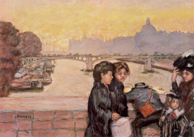 The Carrousel Bridge — Pierre Bonnard