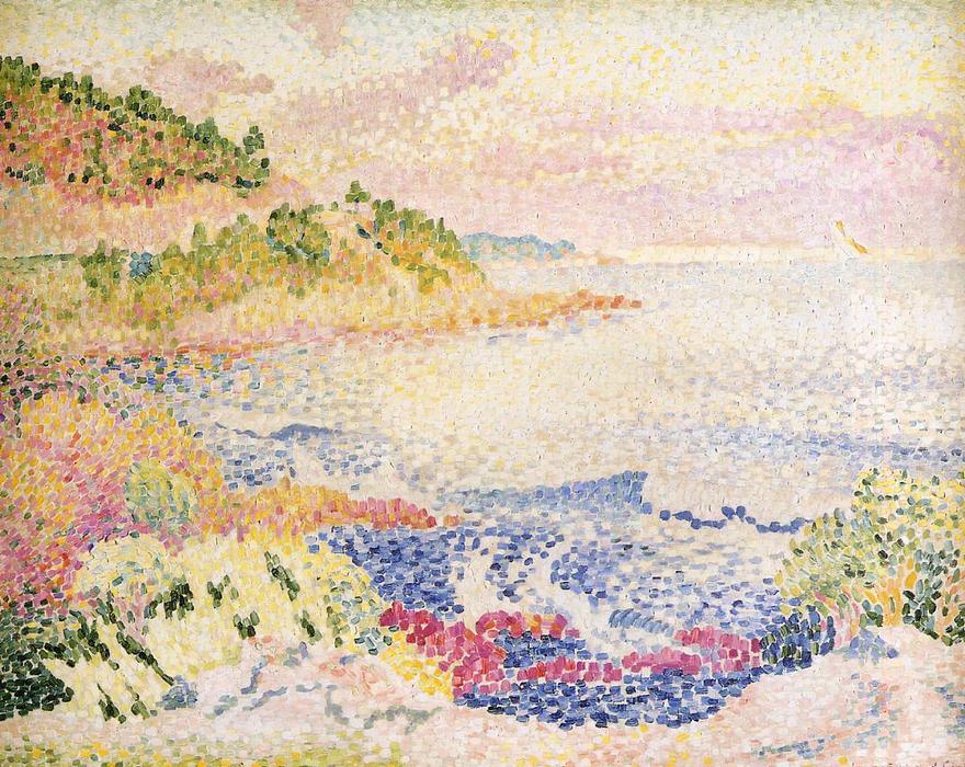 Die Küste Von Provence, Le Four Des Maures — Henri Edmond Cross