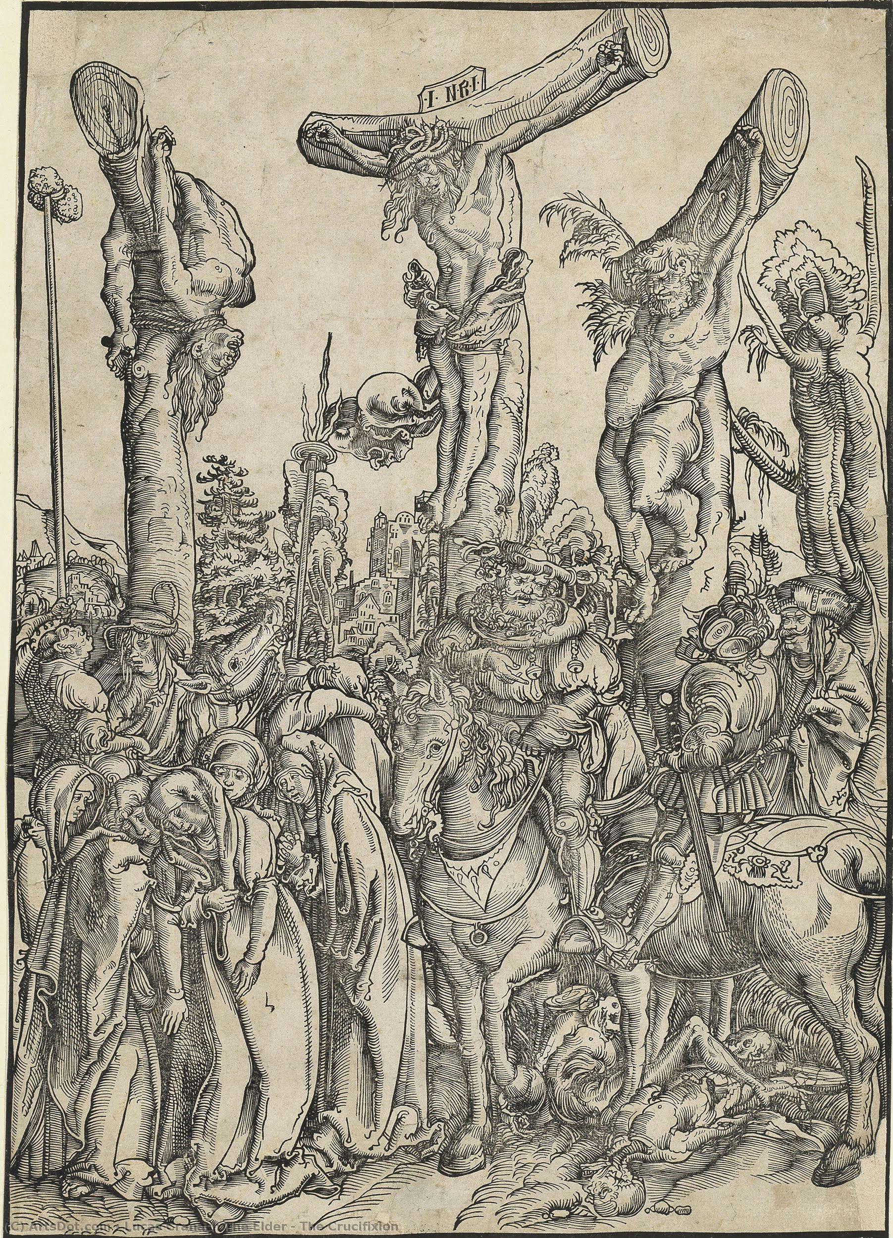 The Crucifixion — Lucas Cranach The Elder