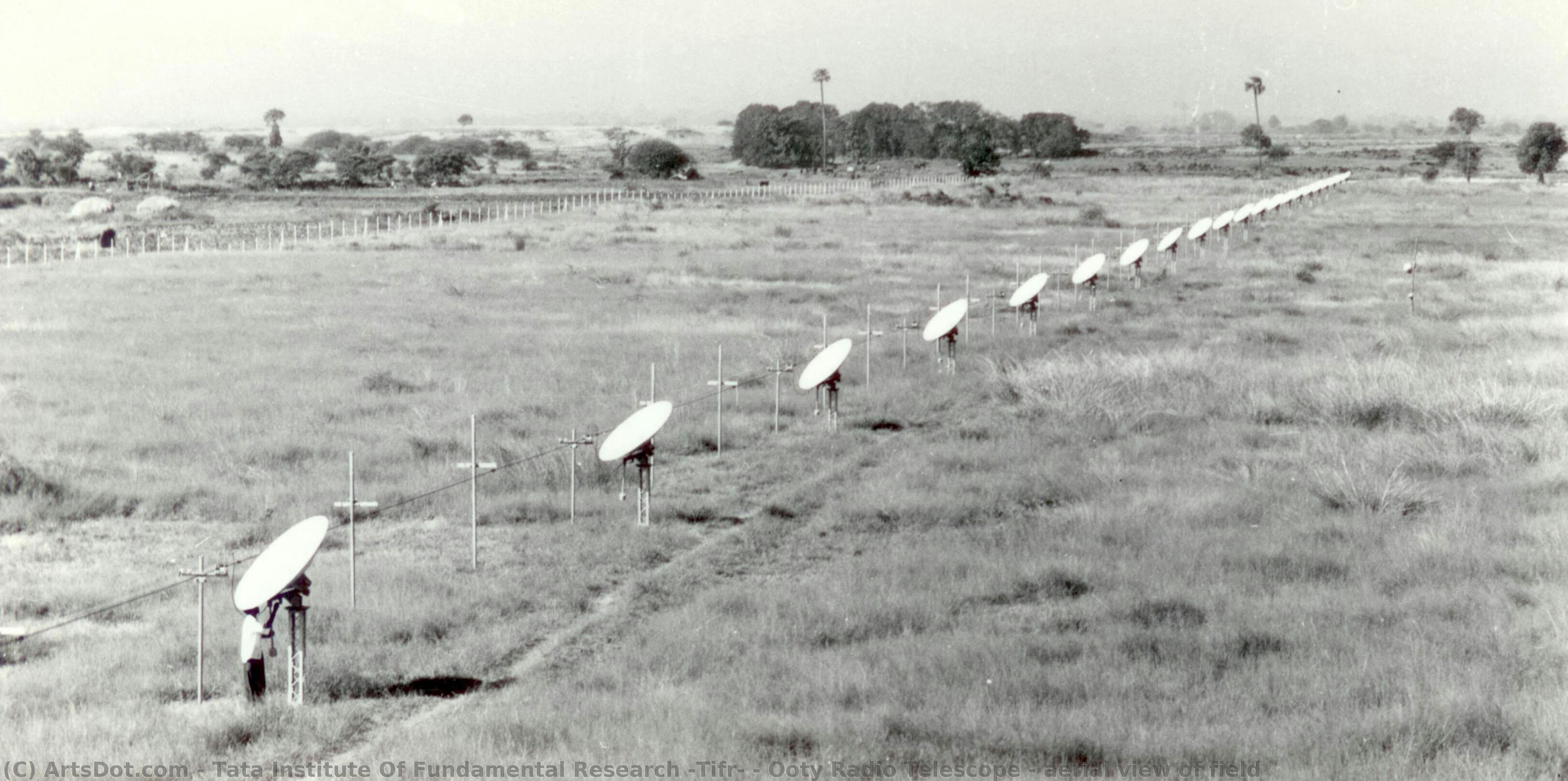 Ooty Radio Telescope - Aerial View Of Field — Tata Institute Of Fundamental Research (tifr)