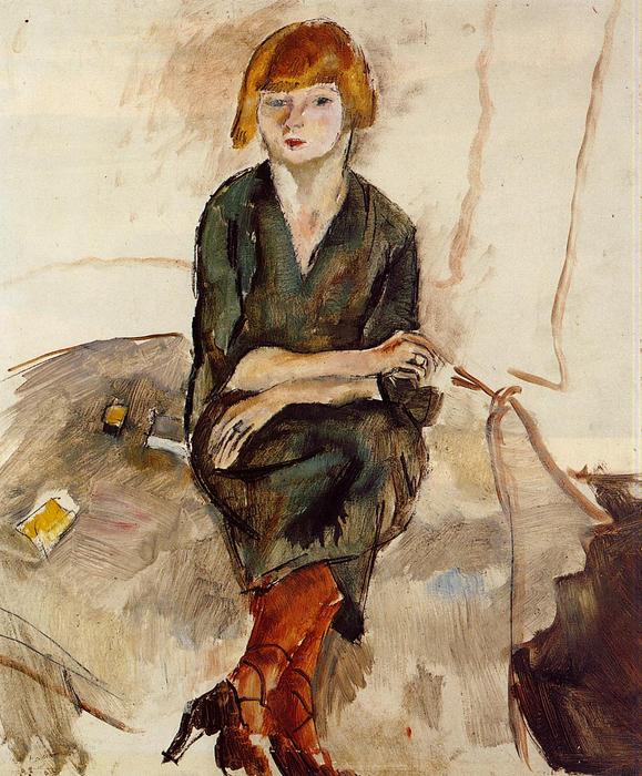 Young English Woman — Julius Mordecai Pincas