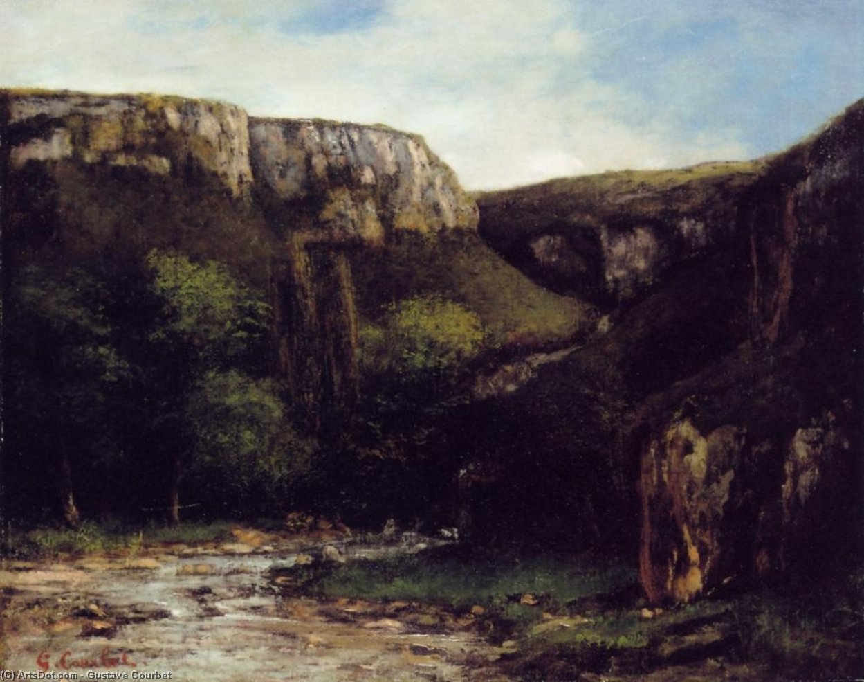 The Gorge — Gustav Кјорбе