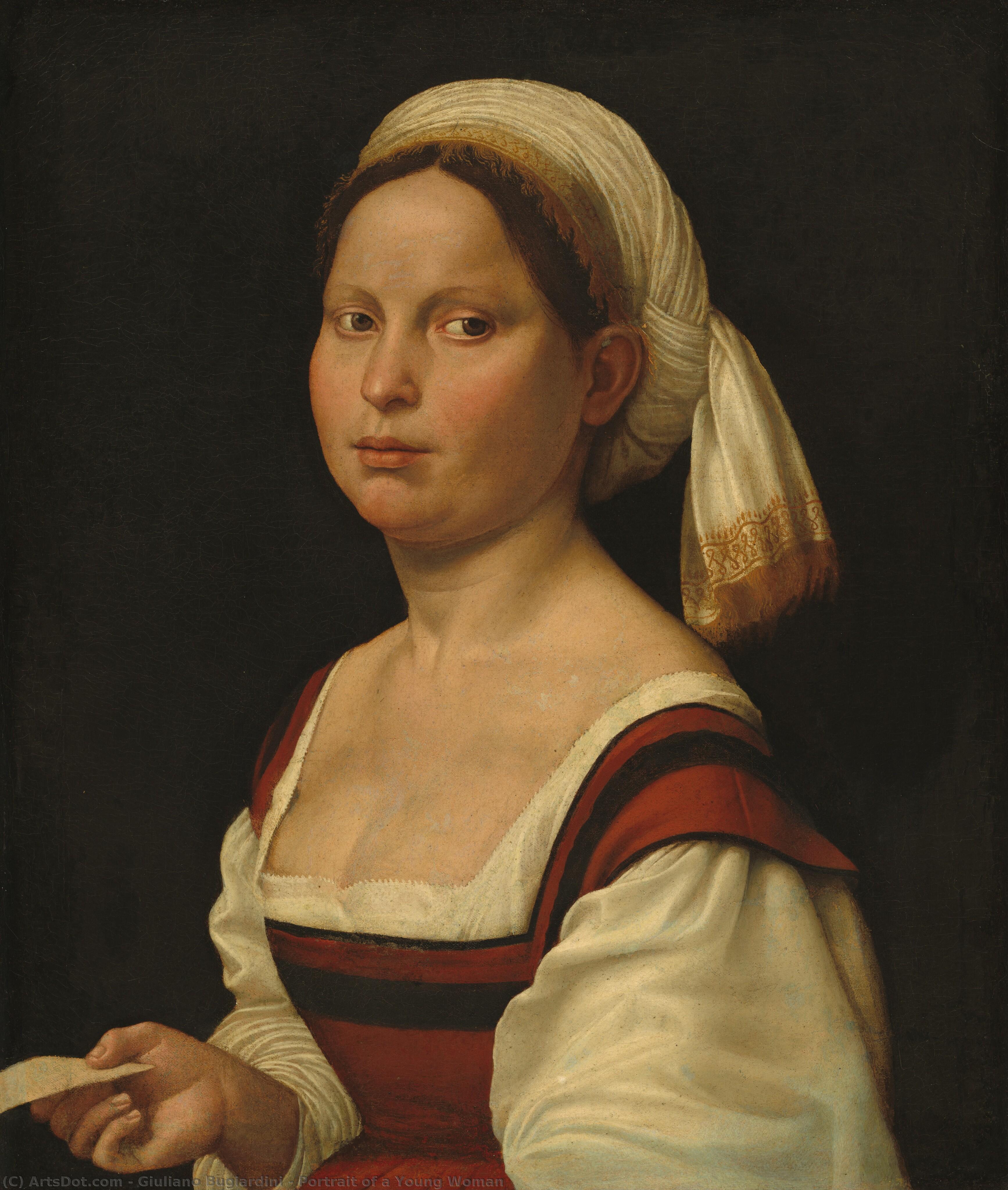 Portrait Of A Young Woman — Đulijano Bugjardini